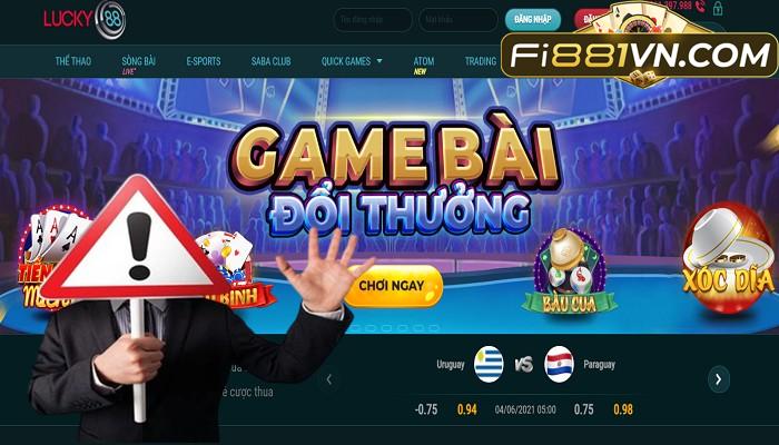 lucky88 lừa đảo