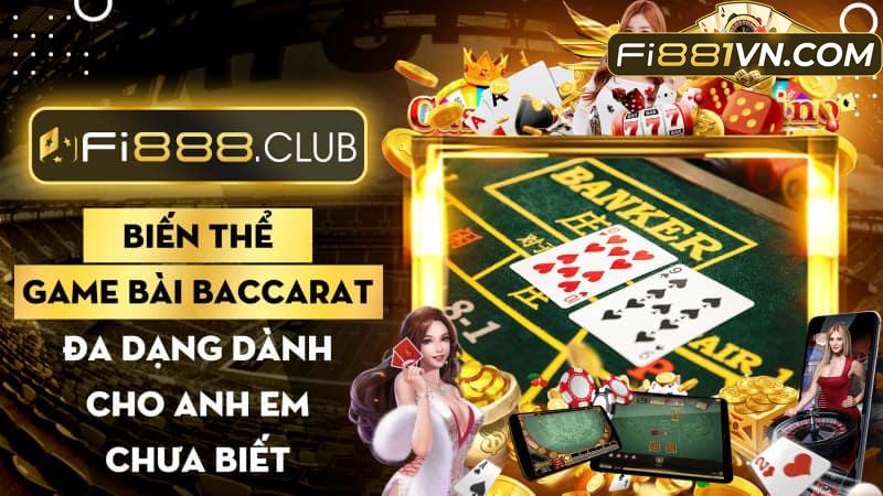 Biến thể game bài Baccarat