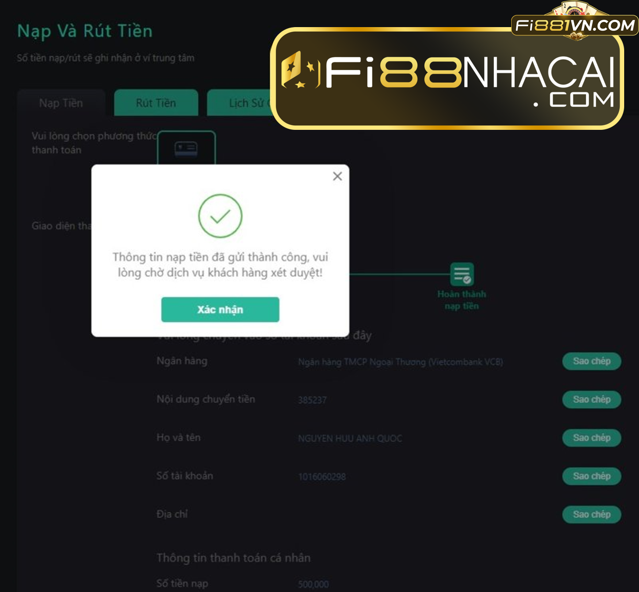 nạp tiền fi88