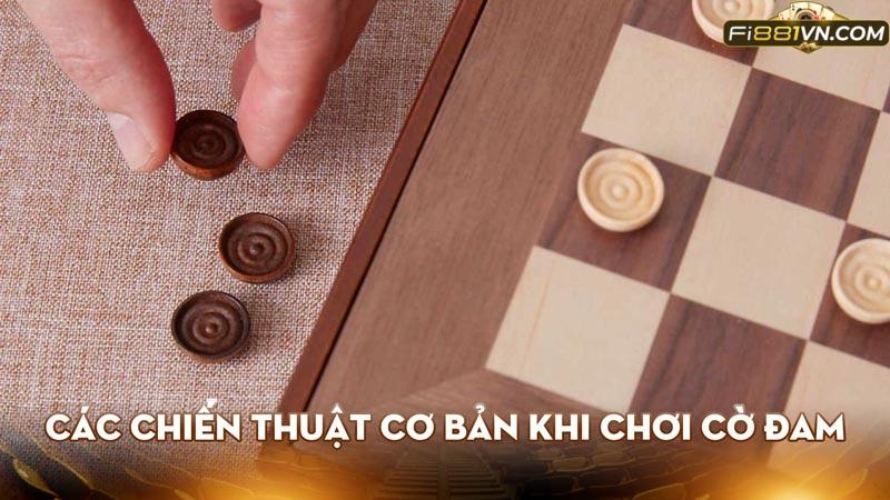 Các chiến thuật cơ bản khi chơi cờ đam