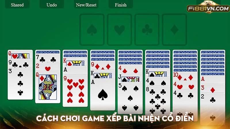 Game xếp bài nhện cổ điển Luật chơi, chiến thuật và mẹo chơi